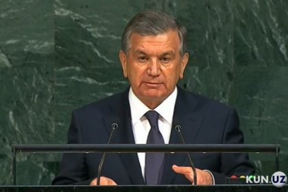 SH.Mirziyoyev BMTda